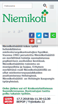 Mobile Screenshot of niemikoti.fi